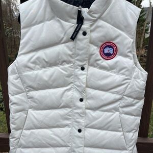 Canada Goose Women's North Star White Freestyle Vest